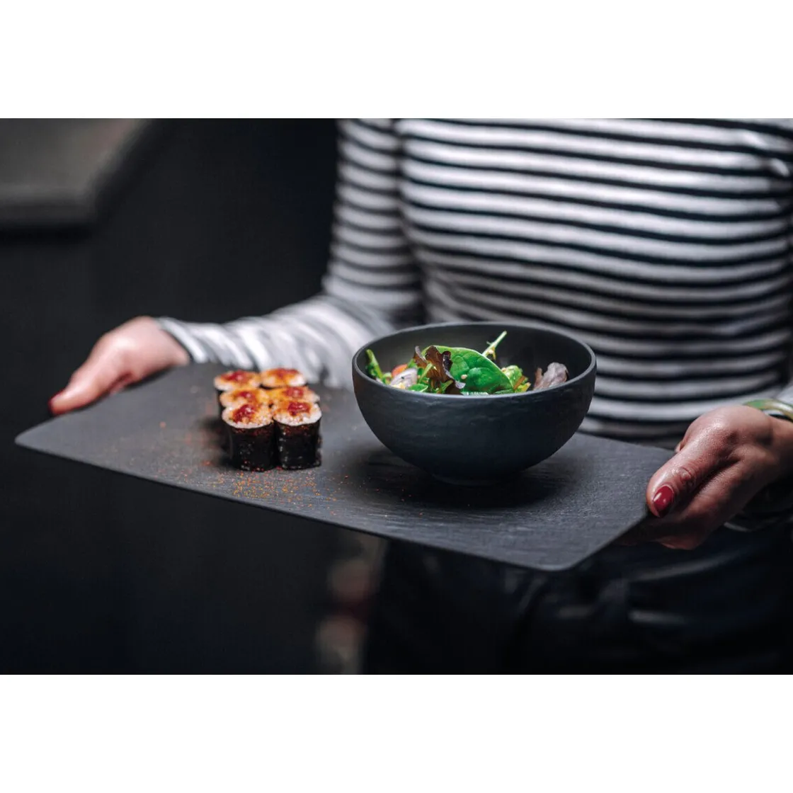 Weihnachten<Villeroy & Boch Servierplatte 28x17 cm Manufacture Rock