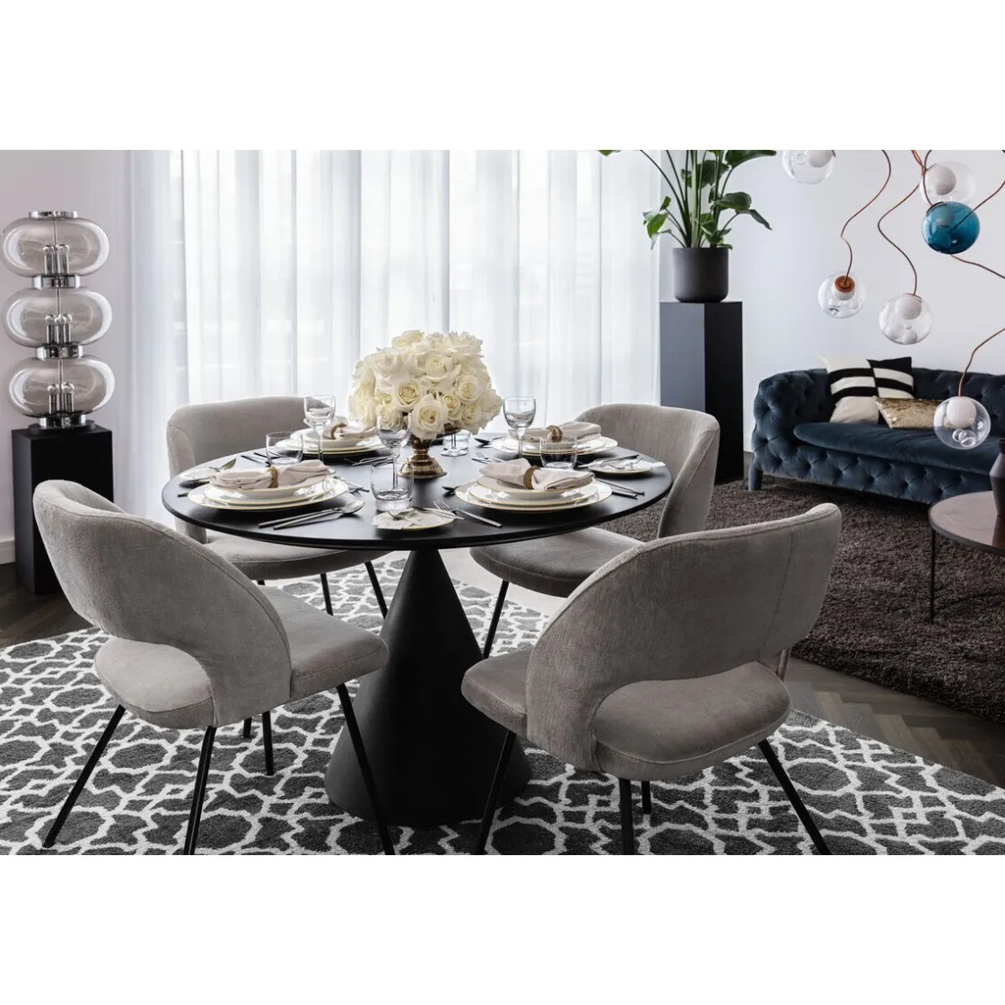 Speiseteller<Villeroy & Boch Siganture Speiseteller 28 cm Anmut Gold