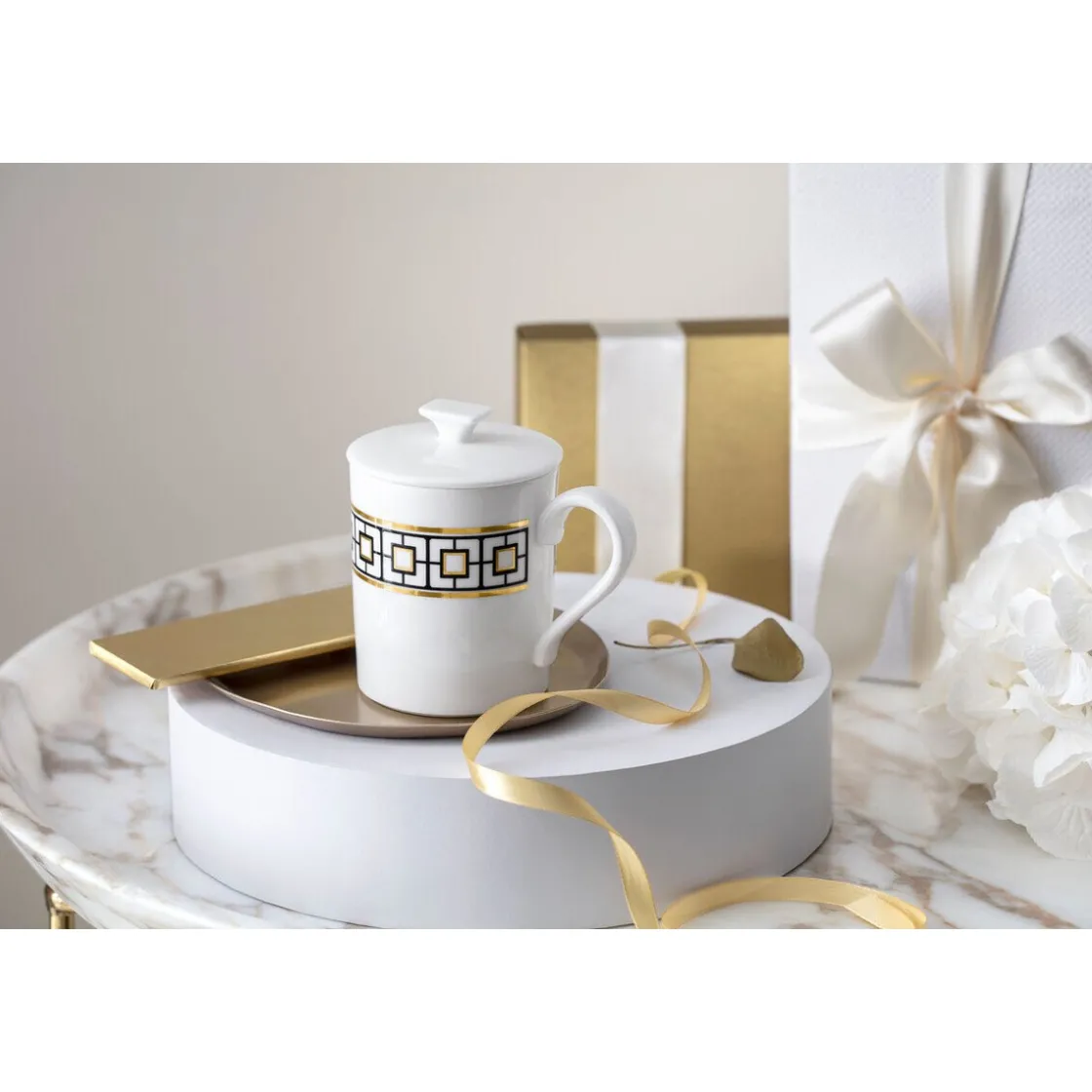 Becher<Villeroy & Boch Signature Becher mit Deckel 0,26 l MetroChic Gifts