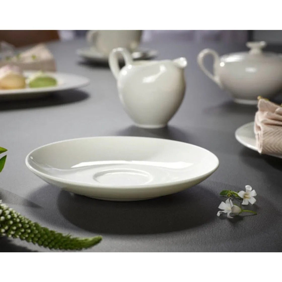 Teeuntertassen<Villeroy & Boch Signature Kaffee/Tee-Untertasse 15 cm Anmut