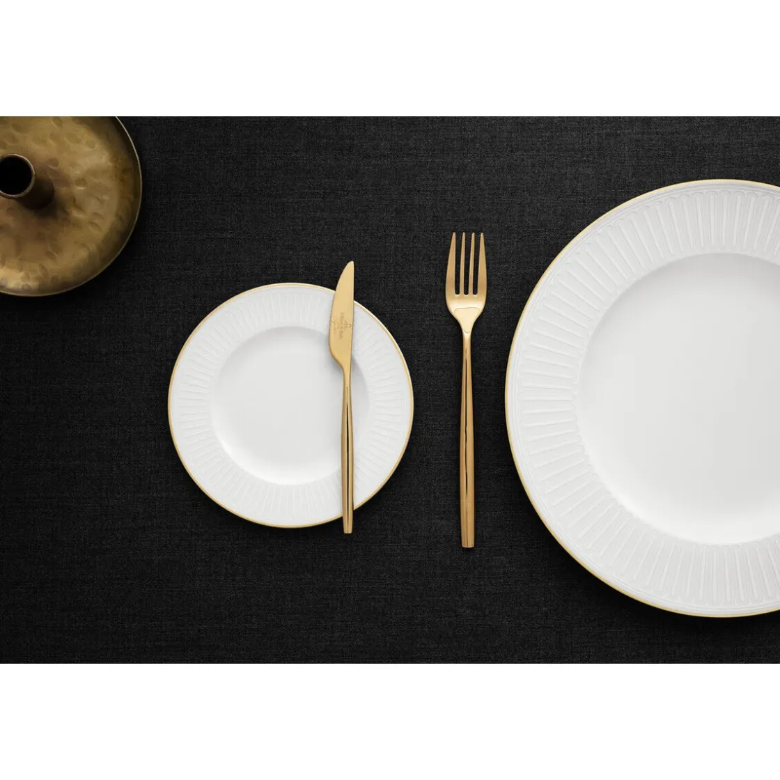 Villeroy & Boch Signature Tafelgabel 21 cm MetroChic d'Or