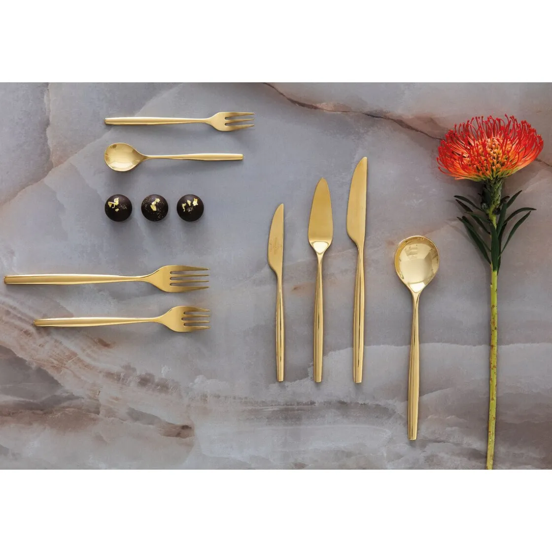 Villeroy & Boch Signature Tafelmesser 23 cm MetroChic d'Or