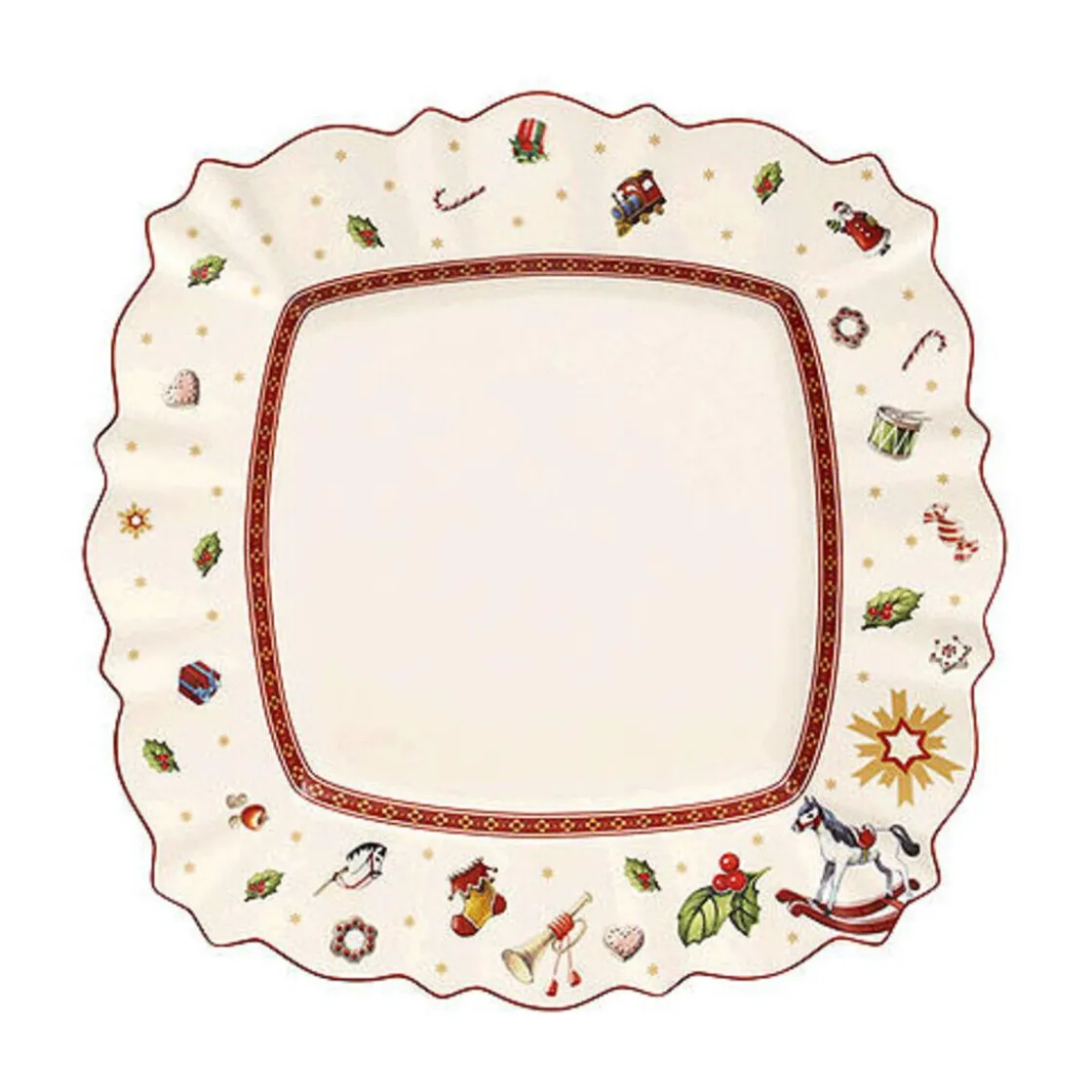 Villeroy & Boch Speiseteller eckig 28,5 cm Toy's Delight