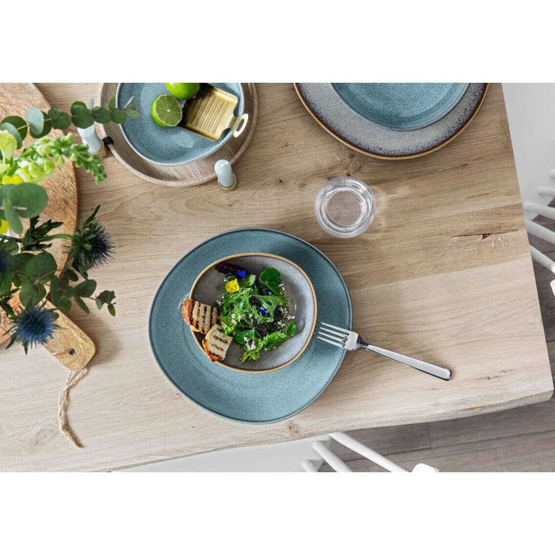 Speiseteller<Villeroy & Boch Speiseteller 28 cm Lave glacé