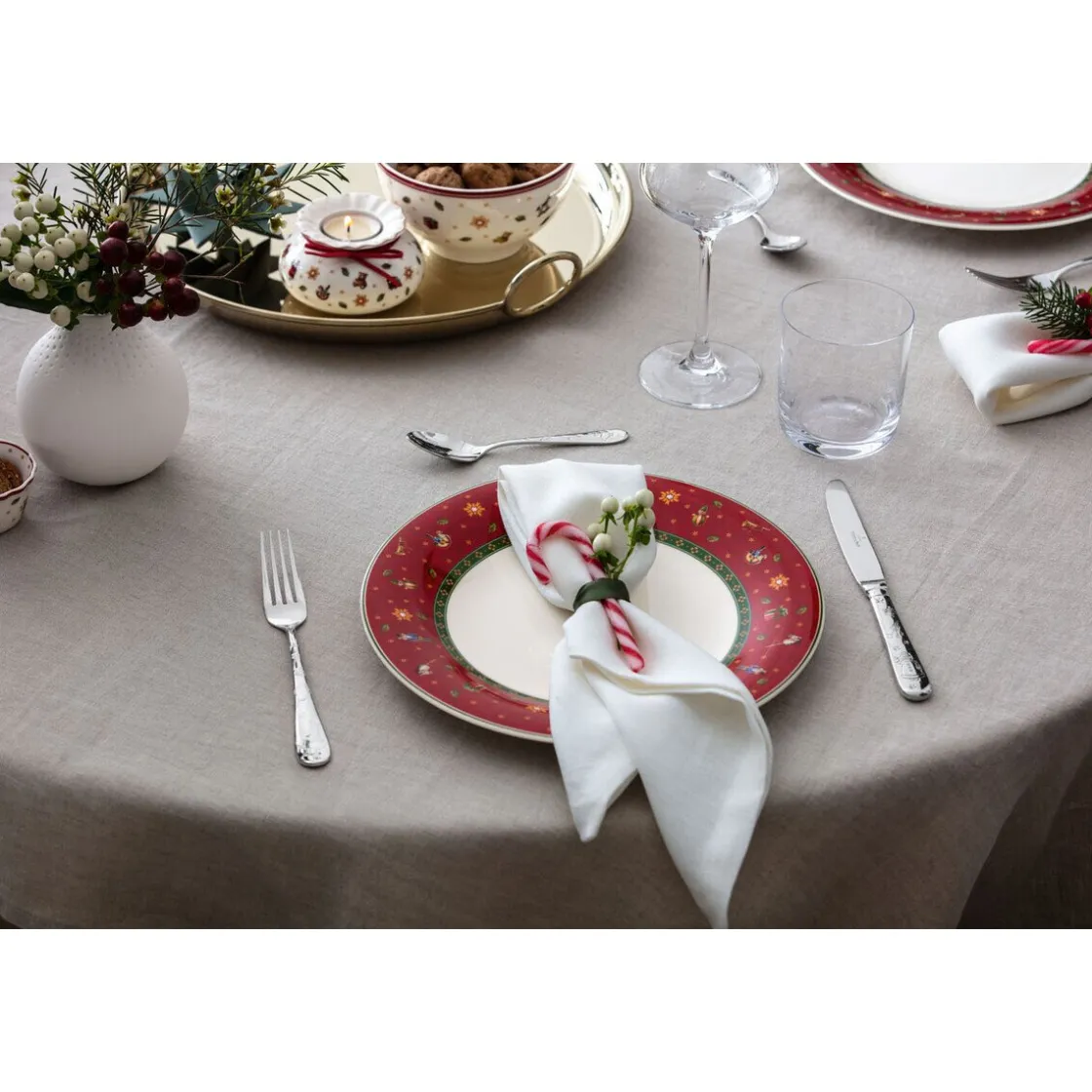 Weihnachten|Weihnachtsgeschirr<Villeroy & Boch Speiseteller 27 cm Toy’s Delight Specials rot