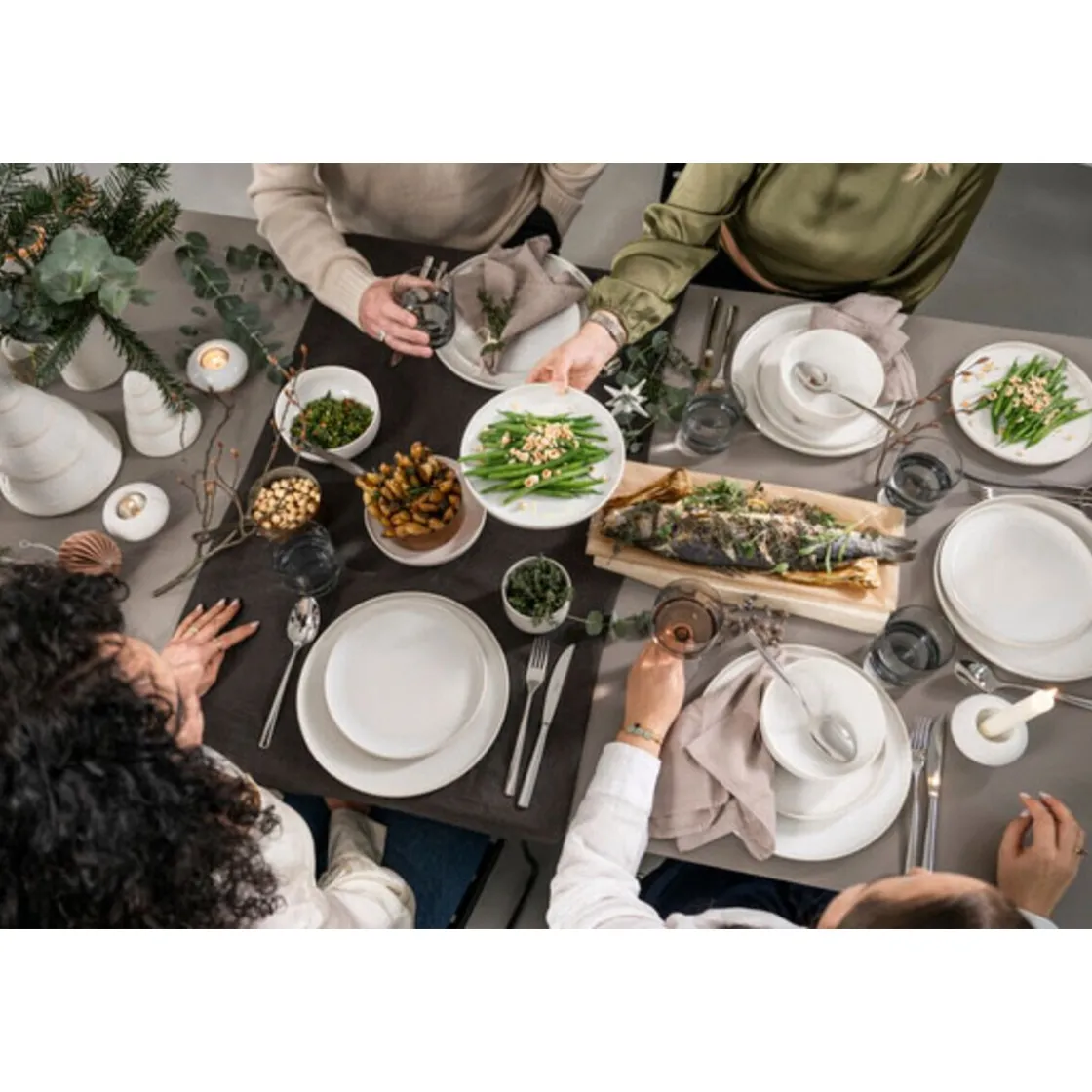 Speiseteller<Villeroy & Boch Speiseteller 27 cm Winter Glow