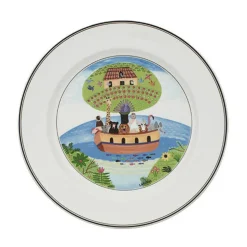 Speiseteller<Villeroy & Boch Speiseteller 27 cm Design Naif Arche Noah