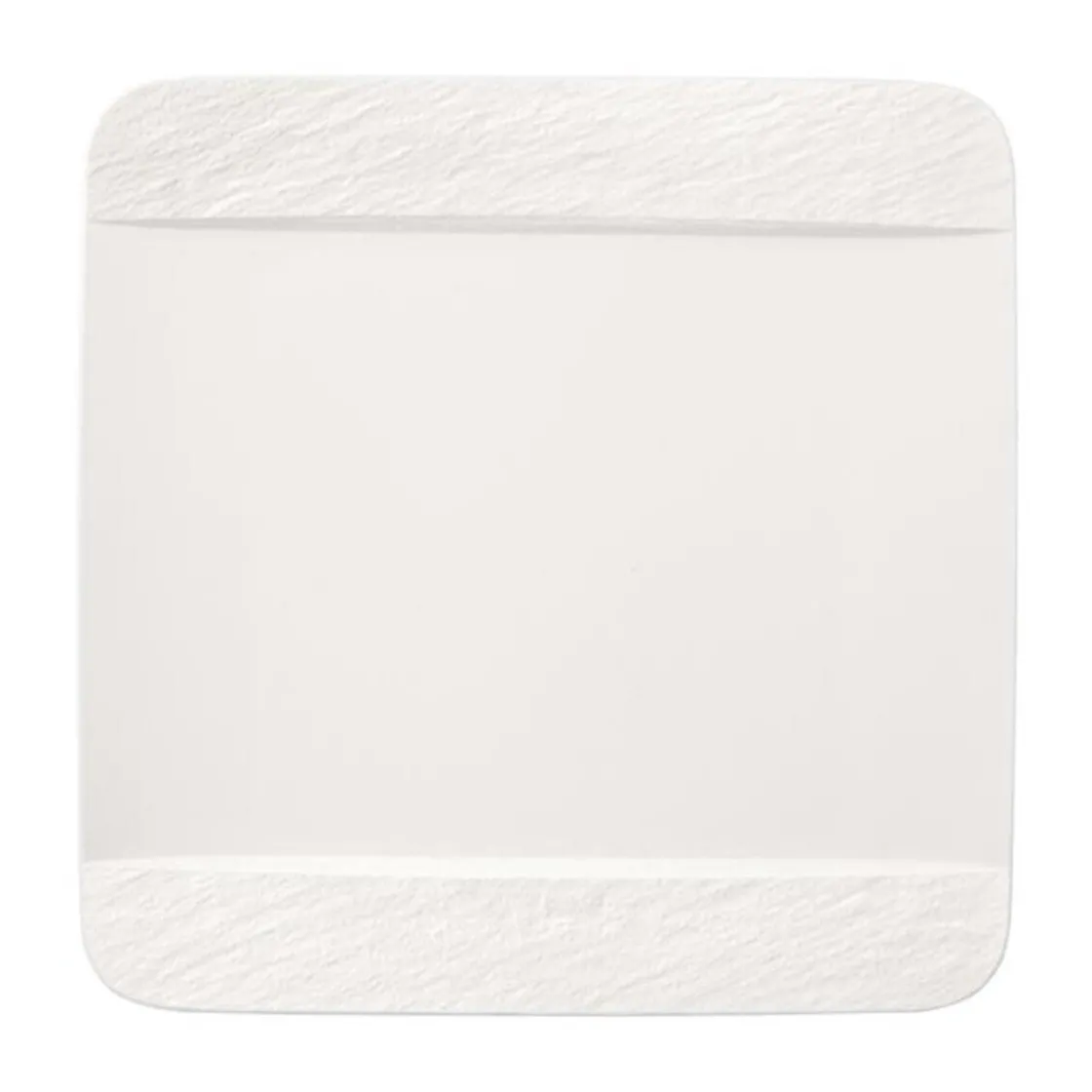 Villeroy & Boch Speiseteller 28x28 cm Manufacture Rock blanc