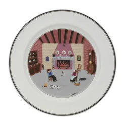 Speiseteller<Villeroy & Boch Speiseteller 27 cm Design Naif Kamin