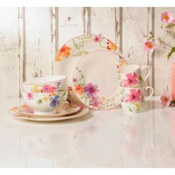 Geschirrsets 4 Personen|Sommertafel<Villeroy & Boch Starter-Set 8-tlg. Mariefleur Basic