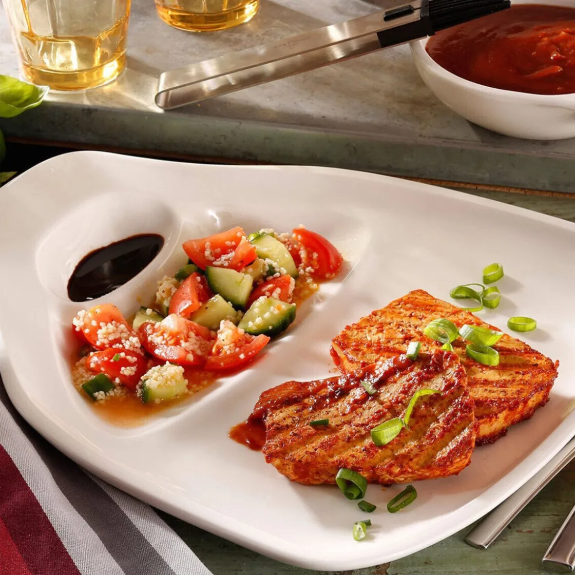 Villeroy & Boch Steakteller L Set 2 St. BBQ Passion 30x29cm