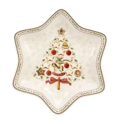 Weihnachten|Weihnachtsgeschirr<Villeroy & Boch Sternschale 27cm mittel Baum Winter Bakery Delight Neue Form 2016