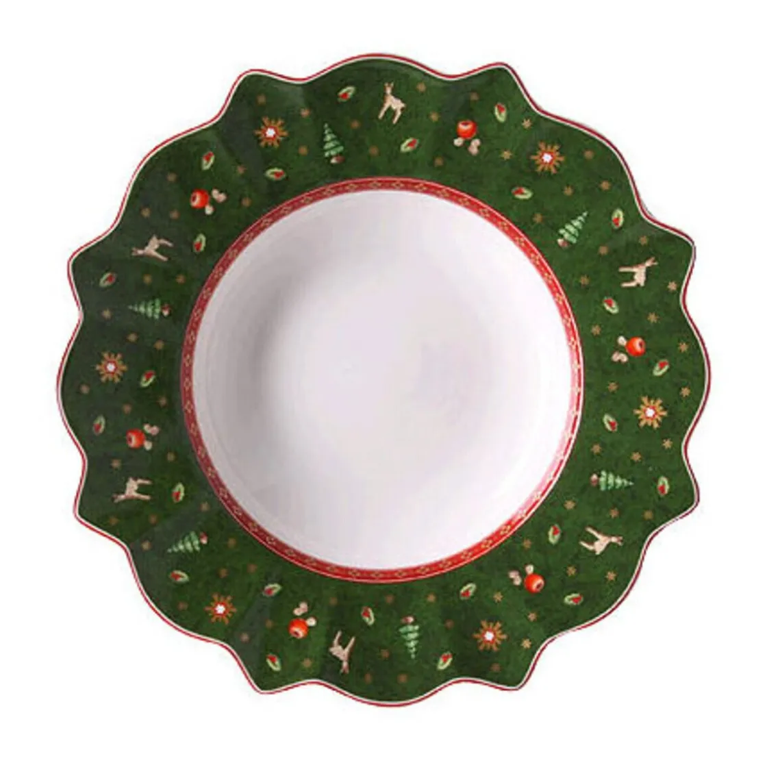 Villeroy & Boch Suppenteller grün 26 cm Toys Delight