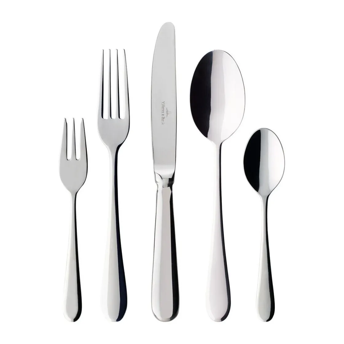 Besteck Set 6 Personen<Villeroy & Boch Tafelbesteck-Set 30-tlg. Oscar Edelstahl poliert
