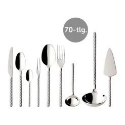 Besteck Set 12 Personen<Villeroy & Boch Tafelbesteck 70-tlg. Montauk