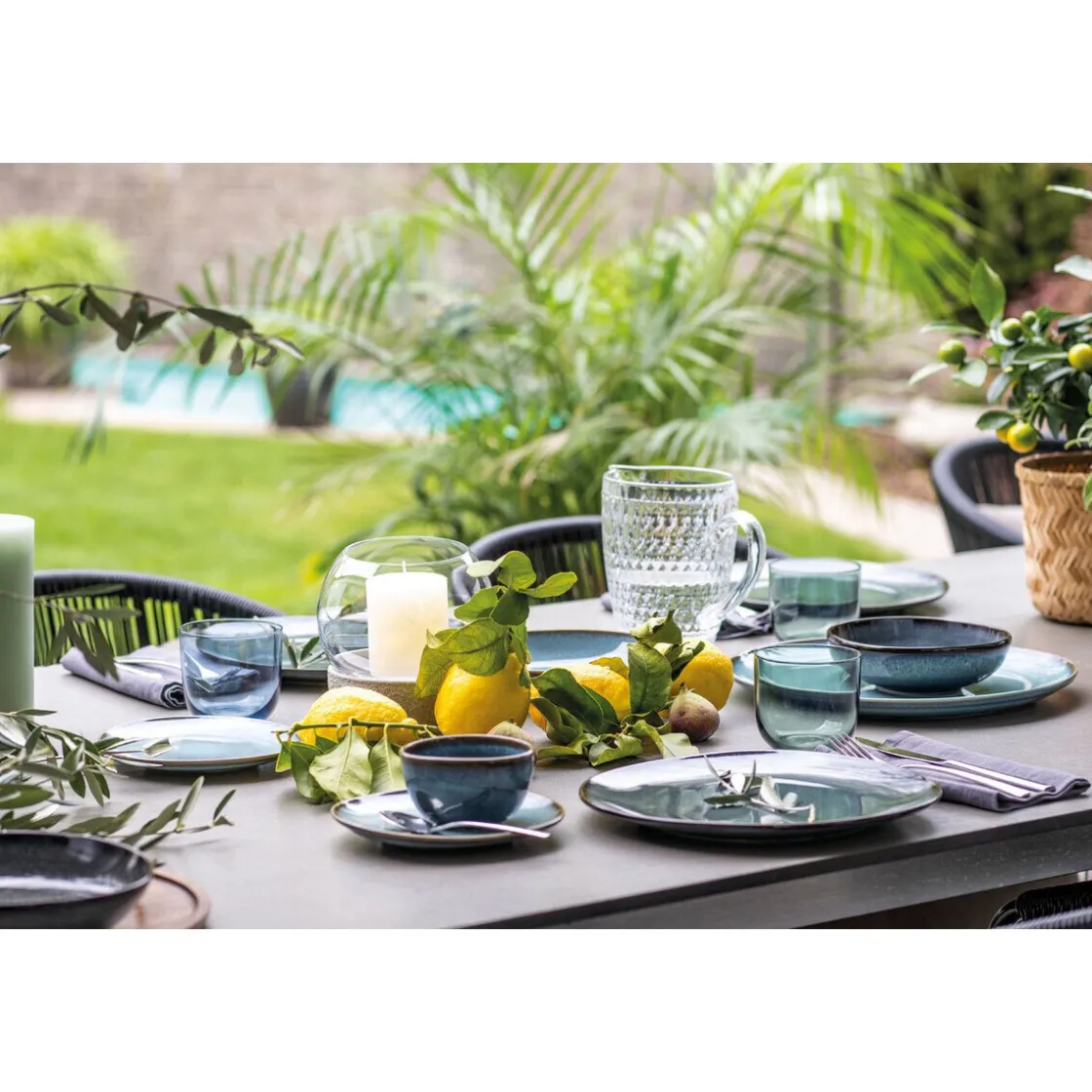 Villeroy & Boch Tafel-Set 4-tlg. Lave glacé