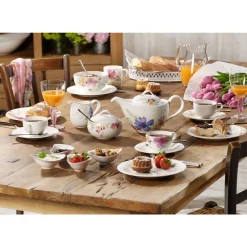 Teekannen|Teekannen<Villeroy & Boch Teekanne 1,1 l Mariefleur Gris Basic