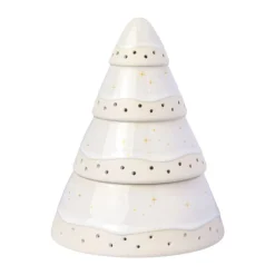 Weihnachten|Weihnachtsdekoration<Villeroy & Boch Teelichthalter Baum 14 cm Winter Glow
