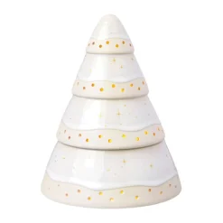 Weihnachten|Weihnachtsdekoration<Villeroy & Boch Teelichthalter Baum 14 cm Winter Glow