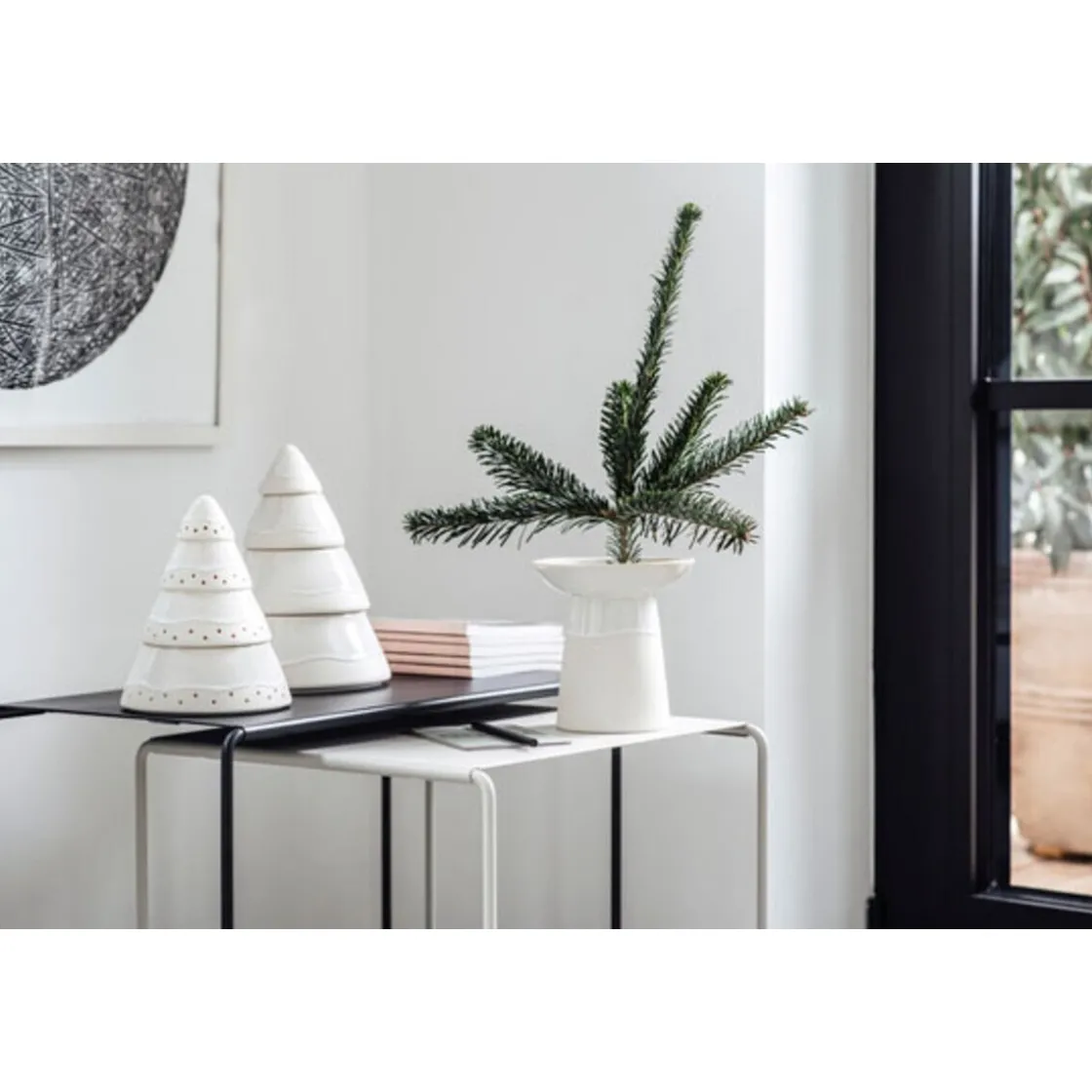 Weihnachten|Weihnachtsdekoration<Villeroy & Boch Teelichthalter Baum 14 cm Winter Glow