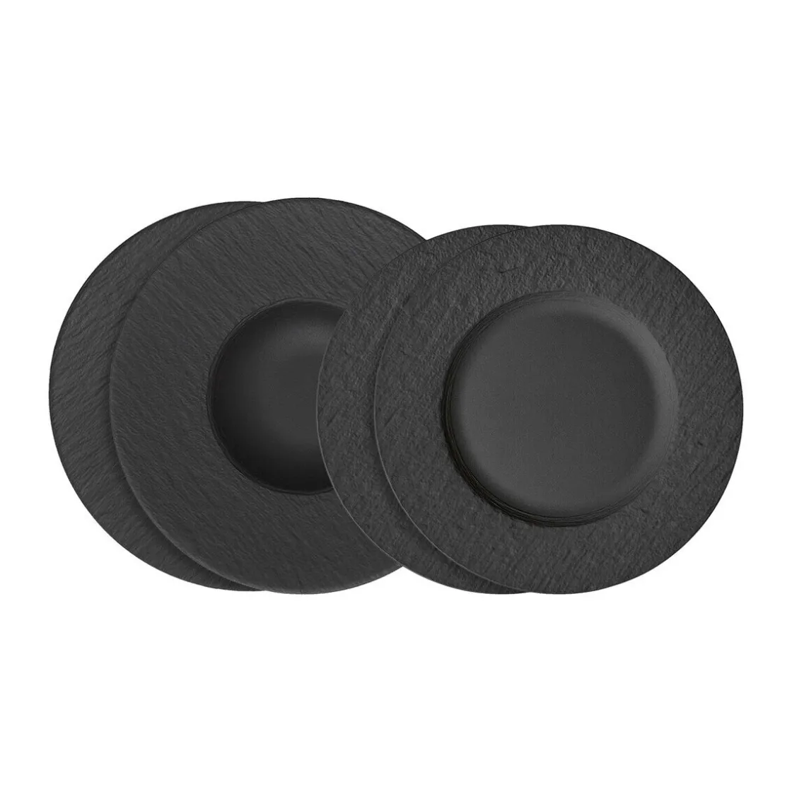 Villeroy & Boch Teller-Set 4-tlg. Manufacture Rock