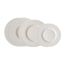 Tellersets|Geschirrsets 2 Personen<Villeroy & Boch Teller-Set 6-tlg. Manufacture Rock blanc