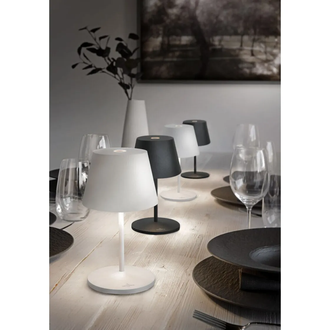 Weihnachten<Villeroy & Boch Tischleuchte 20 cm Seoul 2.0 weiß