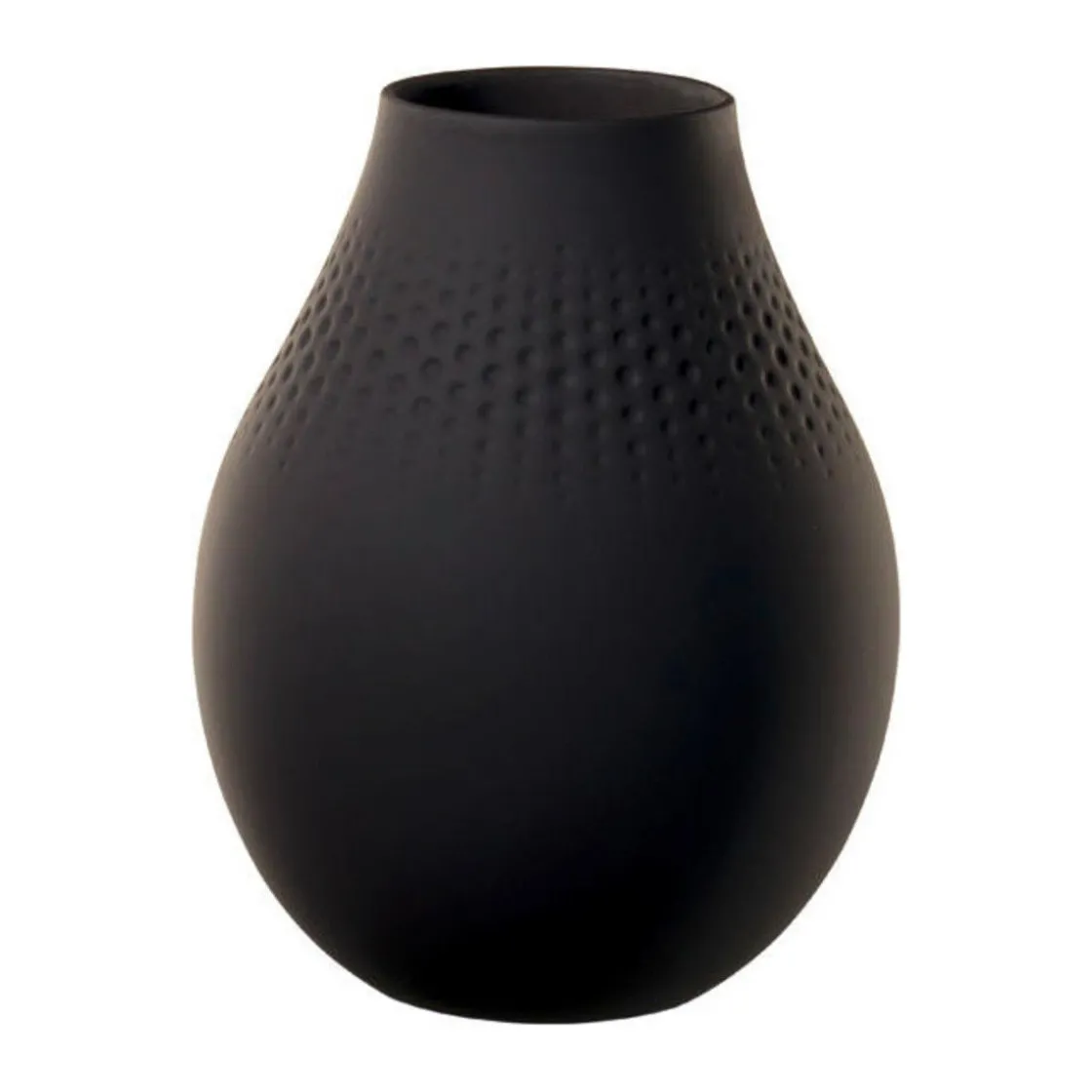 Weihnachten|Tischdeko Weihnachten<Villeroy & Boch Vase Perle 20 cm Manufacture Collier noir