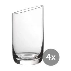 Villeroy & Boch Wasserglas 4er-Set NewMoon klar