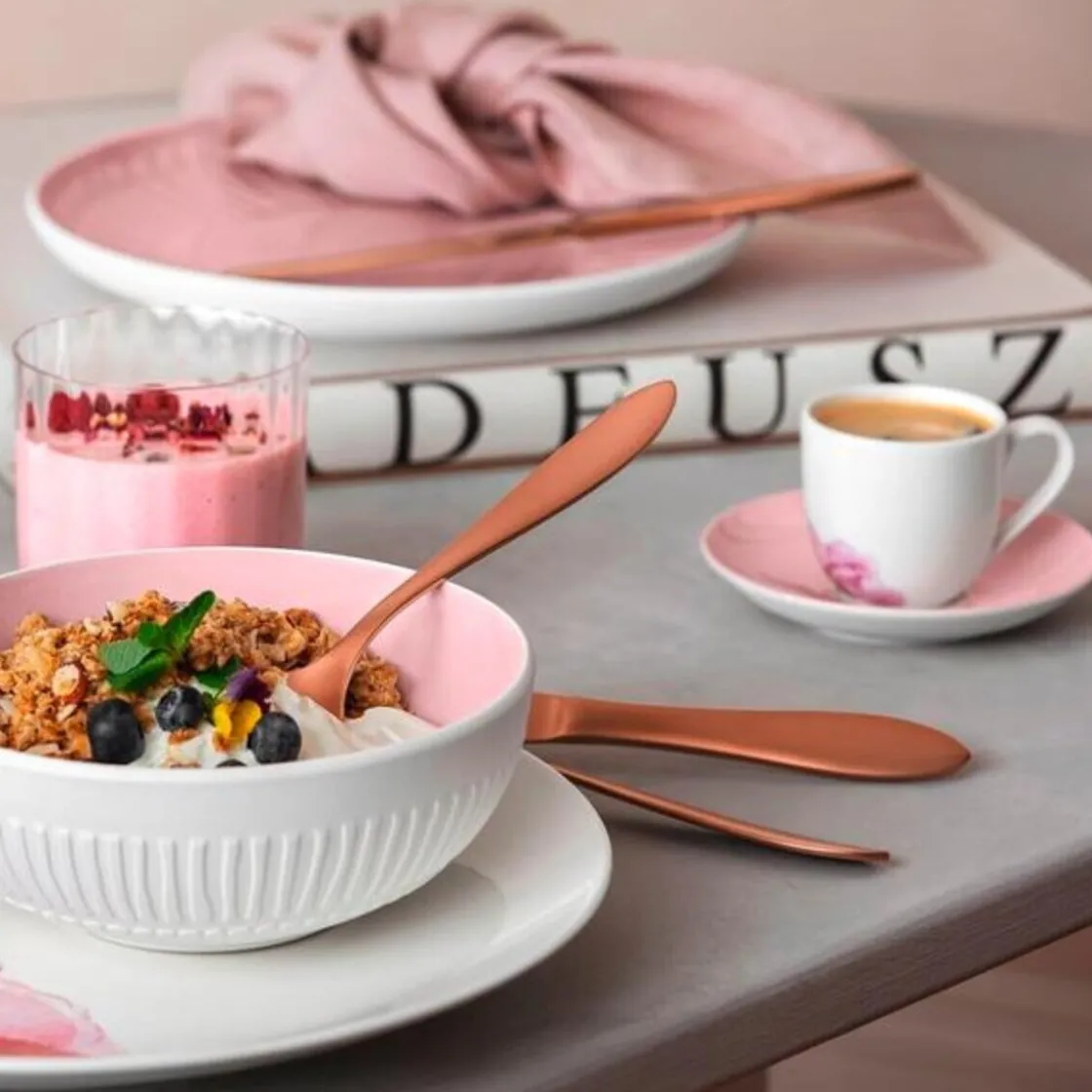 Villeroy & Boch Wasserglas Set 4-tlg Rose Garden