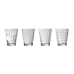 Villeroy & Boch Wasserglas 4er-Set Dressed Up klar
