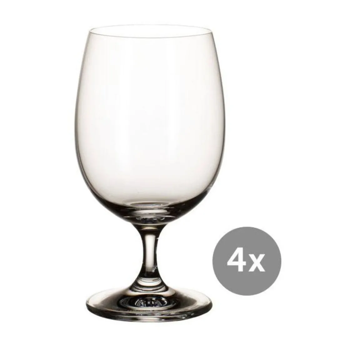 Pilsglas<Villeroy & Boch Wasserkelch 4er-Set La Divina klar