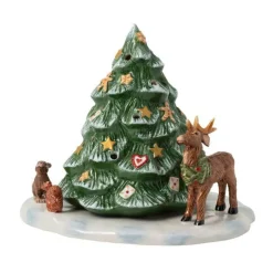 Weihnachten|Weihnachtsgeschirr<Villeroy & Boch Weihnachtsbaum mit Waldtieren Christmas Toy's