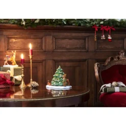 Weihnachten|Weihnachtsgeschirr<Villeroy & Boch Weihnachtsbaum mit Waldtieren Christmas Toy's