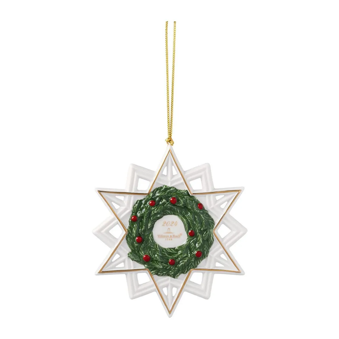 Weihnachtsdekoration<Villeroy & Boch Weihnachtsornament Stern 11 cm Christmas Classics