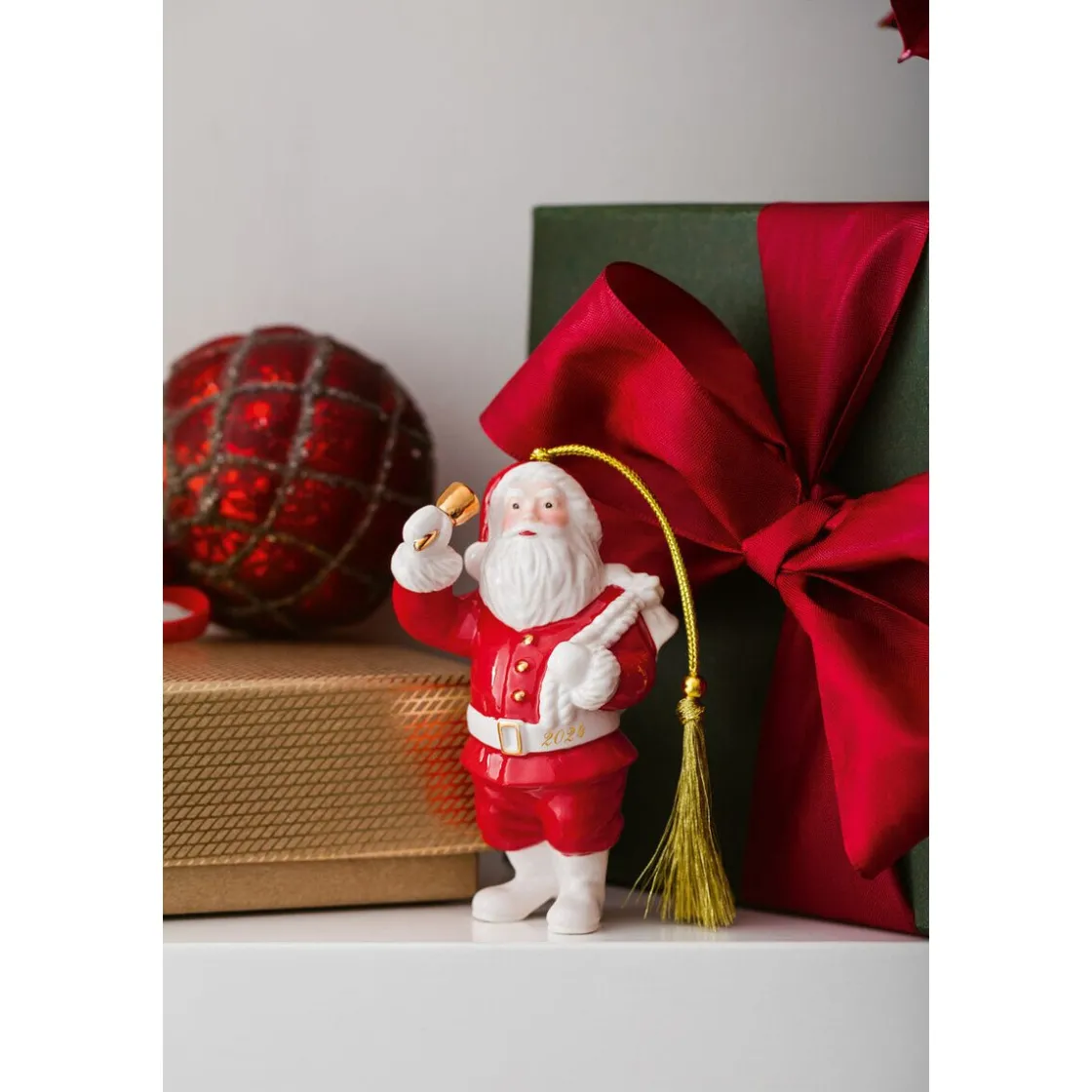 Villeroy & Boch Weihnachtsornament Santa 10 cm Christmas Classics