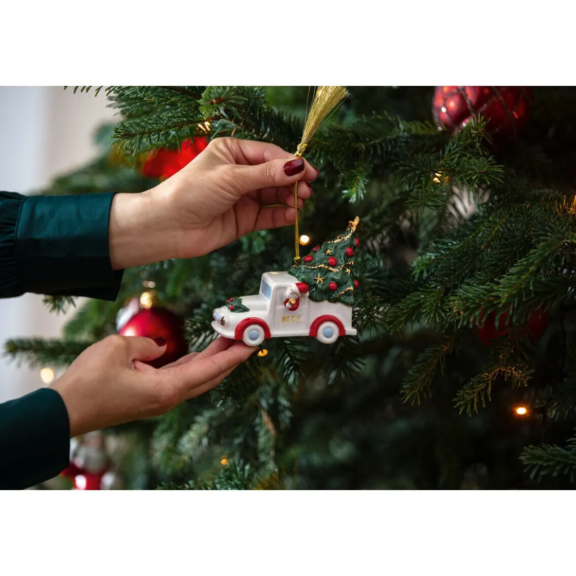 Villeroy & Boch Weihnachtsornament Auto 9 cm Christmas Classics