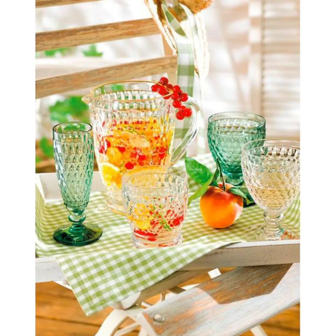 Weißweingläser<Villeroy & Boch Weißweinglas 0,12 l Boston Coloured Green