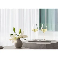 Villeroy & Boch Weißweinkelch 4er-Set Manufacture Rock blanc