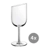 Roséweingläser|Weißweingläser<Villeroy & Boch Weißweinkelch 4er-Set NewMoon klar