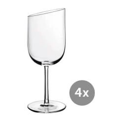 Roséweingläser|Weißweingläser<Villeroy & Boch Weißweinkelch 4er-Set NewMoon klar