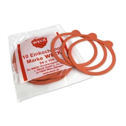 Kochwelt Entdecken|Einmachen & Fermentieren<Weck Einkochringe 94x108mm für RR100 10er Pack