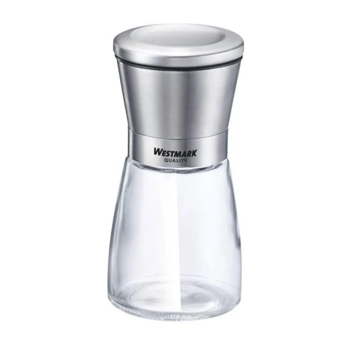 Westmark Gewürzmühle leer Edelstahl/Glas
