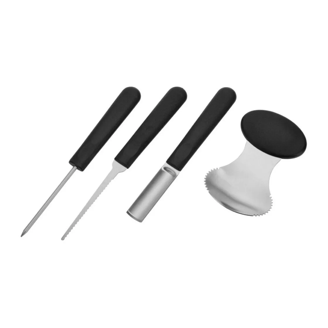 Einmachen & Fermentieren<Westmark Kürbis-Schnitz-Set 4-tlg. schwarz