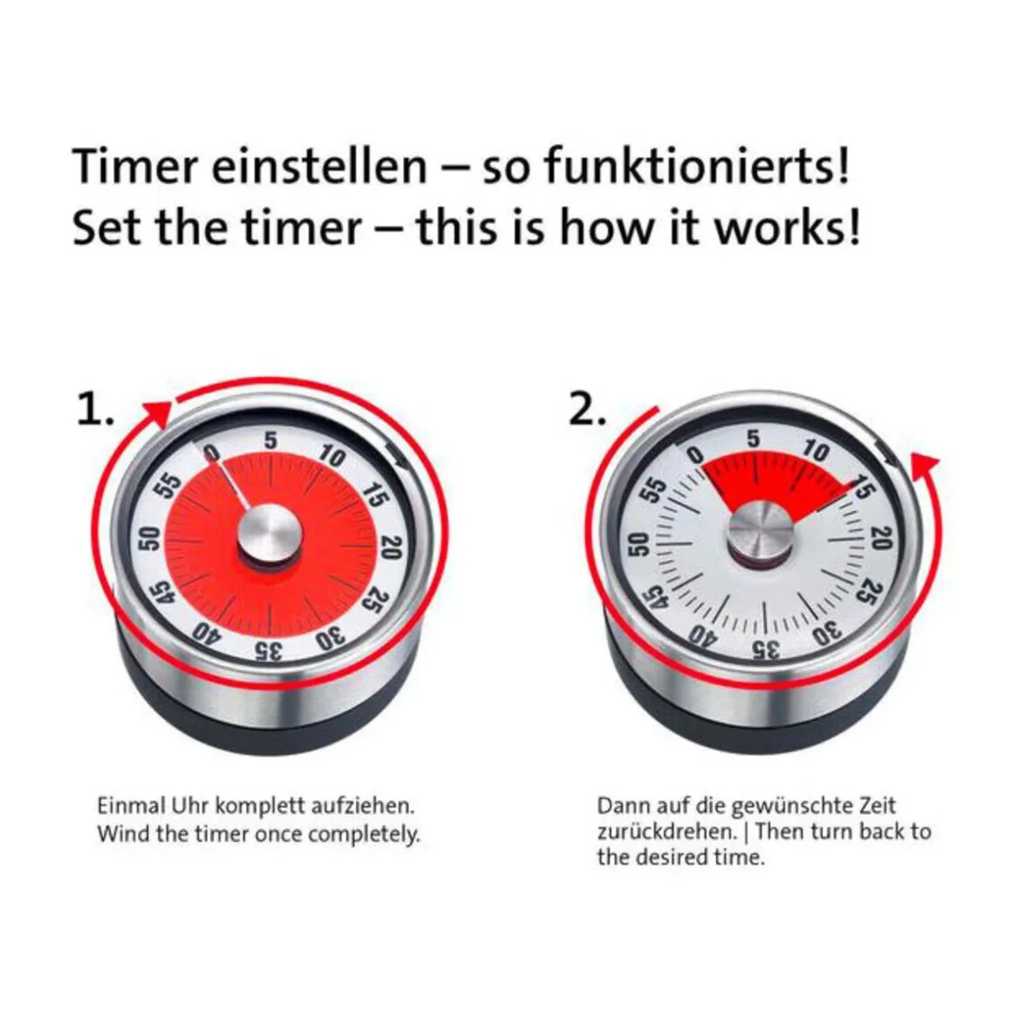 Westmark Magnetischer Kurzzeitmesser Futura