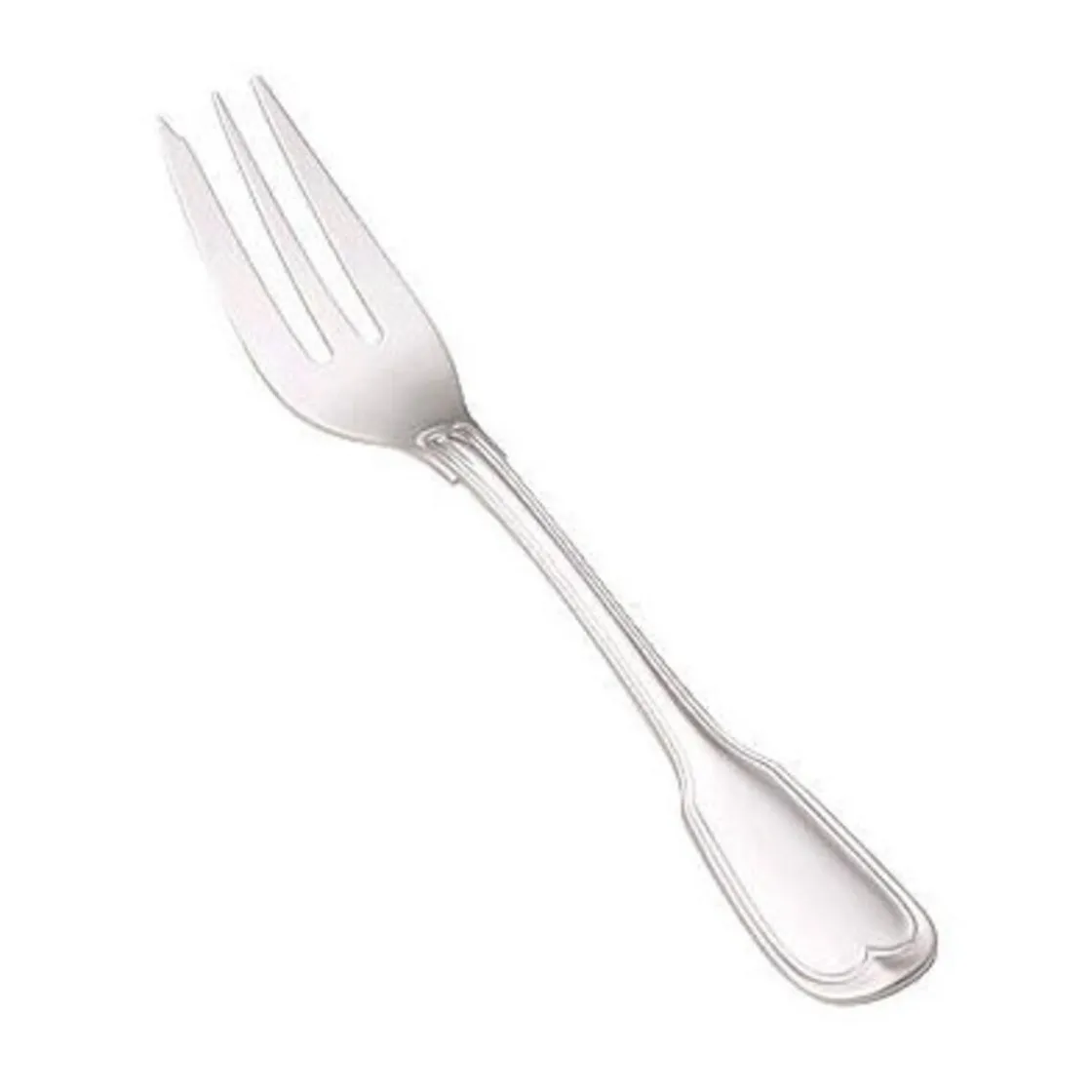 Echtsilber Besteck<Wilkens Kuchengabel 15 cm Augsburger Faden 925 Sterlingsilber