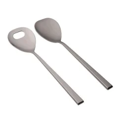 Salatbesteck<Wilkens Salatbesteck, gr. Cantone 18/10 mattiert/poliert