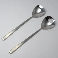 Salatbesteck<Wilkens Salatbesteck, gr. Cantone 18/10 mattiert/poliert