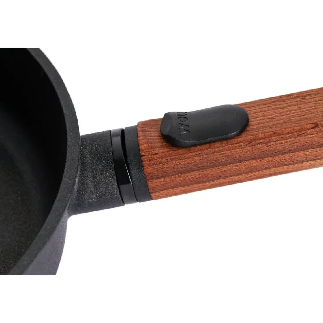 Kochwelt Entdecken|Pfannen<Woll Guss-Flachpfanne 28 cm Eco Logic QXR schwarz