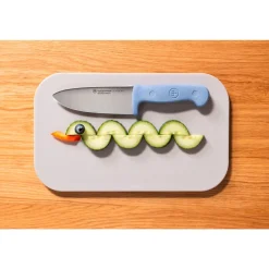 Kinderbesteck<Wüsthof Kinderkochmesser 10 cm Junior blau